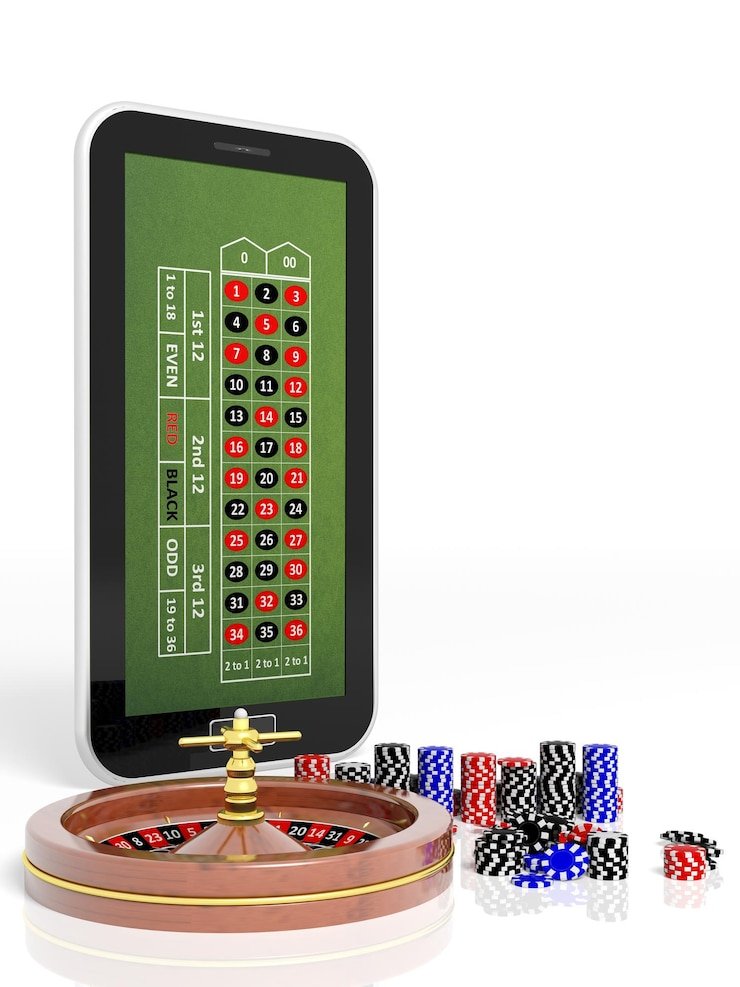 Antarmuka Dream Gaming di aplikasi Android tiraitoto dengan pilihan meja blackjack dan roulette